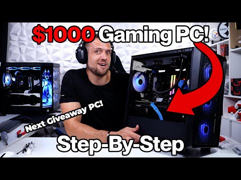 How to Build a $1000 Gaming PC (Ryzen 5 9600X and RX 9060 XT)