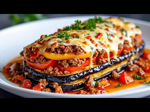 Without frying! 😍 The most delicious eggplants I've ever made - a real taste sensation!