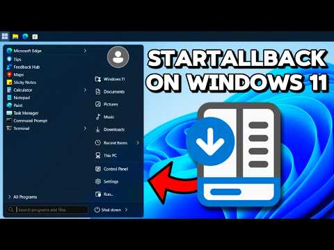 How to Make Windows 11 A LOT More User-Friendly! (StartAllBack)