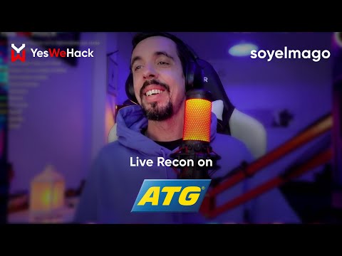 El Mago x YesWeHack #3: Live Recon on ATG Bug Bounty Program