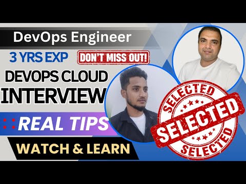 3 Years Experienced Devops Cloud engineer Live Interview #devopsinterview #devopsengineer #devops