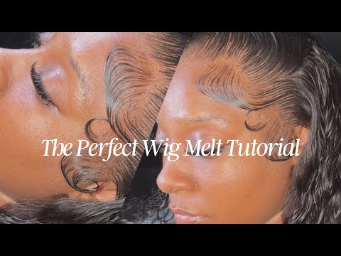 THE PERFECT WIG MELT DOWN TUTORIAL | VERY DETAILED | CHARMING TRESSES HAIR EXTENSIONS
