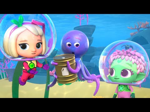 Морские глубины — Команда Флоры. Экопатруль — Невероятные приключения