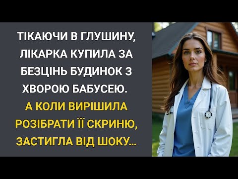 Тікаючи в глушину, лікарка купила будинок за копійки з хворою бабусею А коли вирішила розібрат