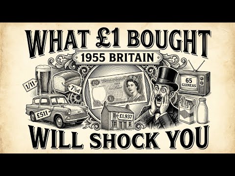 What £1 Bought in 1955 Britain Will BLOW YOUR MIND (26 Loaves of Bread?!)