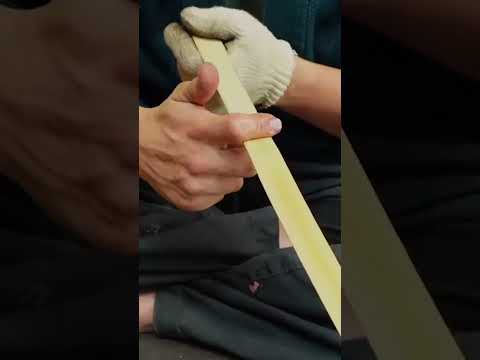 The process of making traditional Japanese bow. #shorts #short