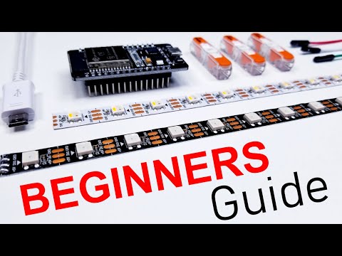How to Set Up And Control Addressable LEDs - The ULTIMATE WLED Beginners Guide!