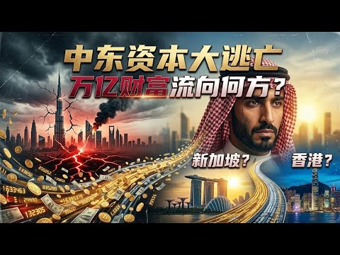 中东资本大逃亡，万亿财富流向何方？| 中东土豪的万亿资产为何疯狂涌入亚洲？香港与新加坡，谁在瓜分中东的万亿避险资金？| 灰产、热钱与主权巨兽：中东财富大洗牌背后的暗流与赢家