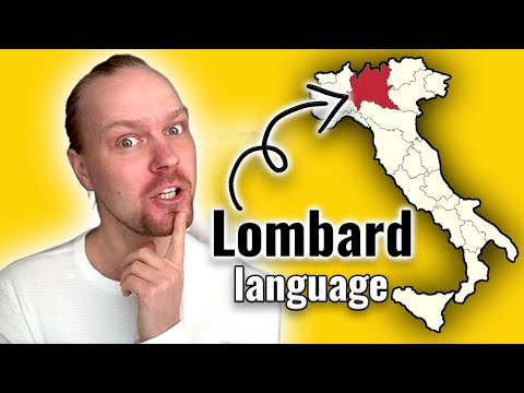 Lombard Language | Can French, Spanish and Romanian speakers understand it?