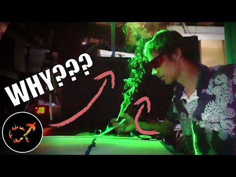 Why does smoke from a soldering iron ALWAYS go towards your face???