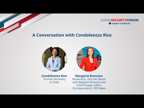 A Conversation with Condoleezza Rice