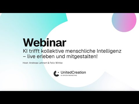 Webinar: KI trifft kollektive menschliche Intelligenz – live erleben & mitgestalten!
