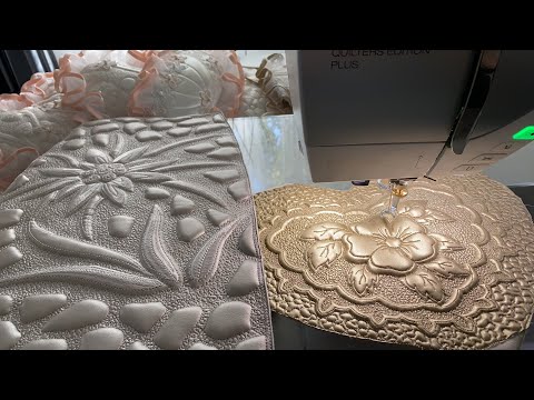 Создание объемного рисунка на ткани