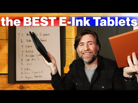 The TEN BEST E Ink Tablets You Can Buy Right Now!
