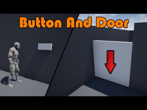 Button And Door System | Open A Door Somewhere Else In The Level - Unreal Engine Tutorial