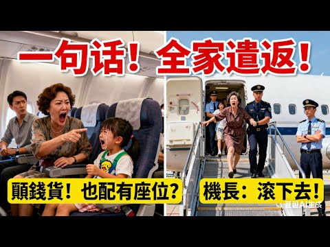 “女孩就不配坐窗邊！” 中國大媽為“金孫”在美國航班上撒潑，竟想把女孩拽離座位！機長怒了：“這裡是美國！”，一句話讓她全家被控聯邦重罪，終身禁飛！