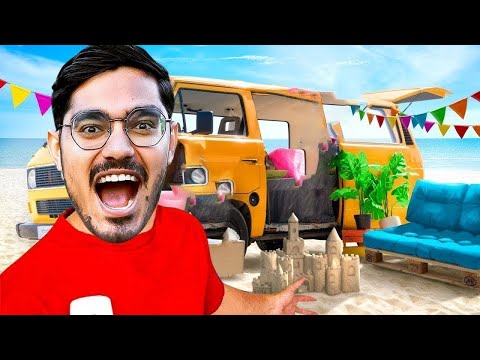 Making a Luxury 5 Star Room in Our Bus   बस को बना दिया लग्जरी रूम