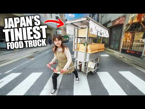 Japan's Tiniest Food Truck Girl Works So Hard...