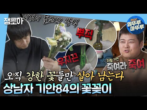 [#나혼자산다] '꽃: 살려줘...' 돌쇠 기안의 박력있는(?) 꽃꽂이부터 2022년 마지막 저녁식사까지! | #기안84 #꽃꽂이 MBC230113방송