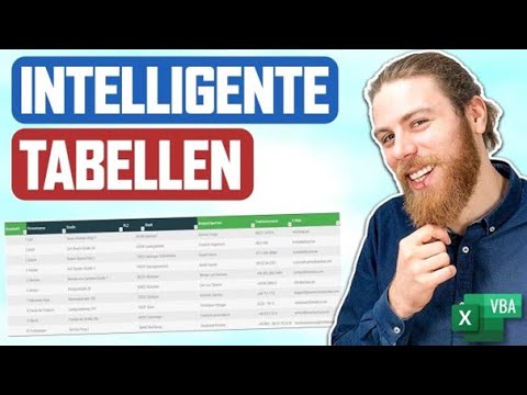 Alles über intelligente Tabellen (ListObjects) + kostenlose PDF | Excel VBA