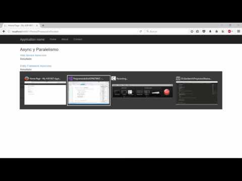 Async y Paralelismo en C# | Temas Avanzados | Programando en ASP.NET MVC 5
