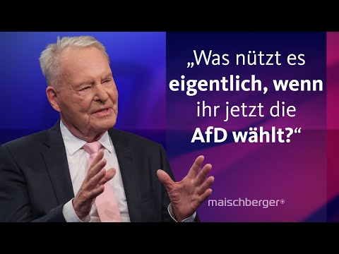 "Wir haben uns durch den Erfolg besoffen geredet" – Hans-Olaf Henkel über die AfD I maischberger