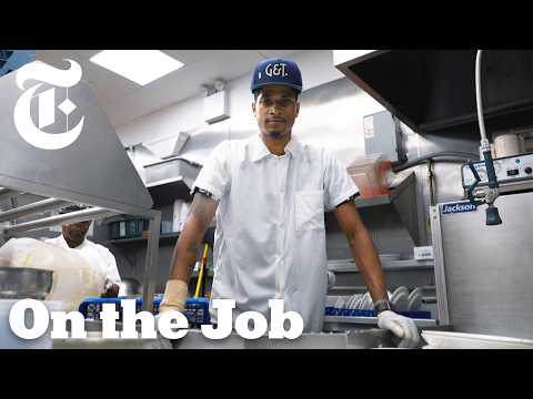 A Day With a Dishwasher at a Top NYC Restaurant | On the Job | Priya Krishna | NYT Cooking