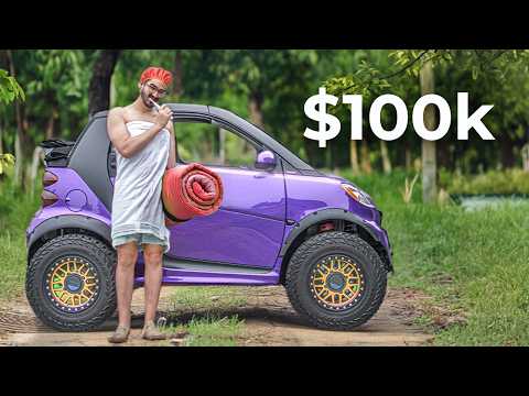 I Lived Inside a Tiny Luxury Car