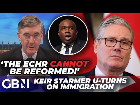 Keir Starmer U-TURNS on ECHR reform to tackle 'fictitious far-right' | Jacob Rees-Mogg
