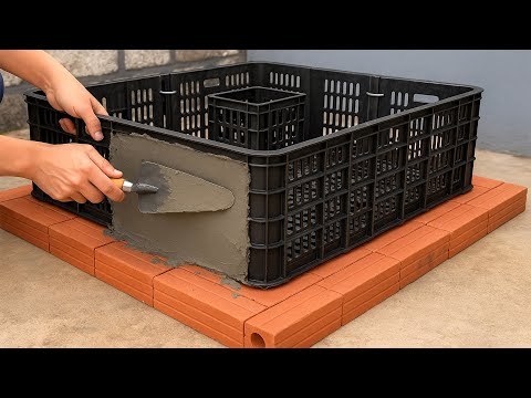 Cement craft DIY - The Easiest Way To Create A Beautiful waterfall Aquarium