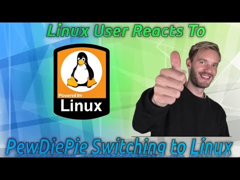 Linux User Reacts to PewDiePie Switching to Linux