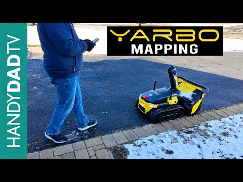 YARBO Snowblower Setup and Mapping