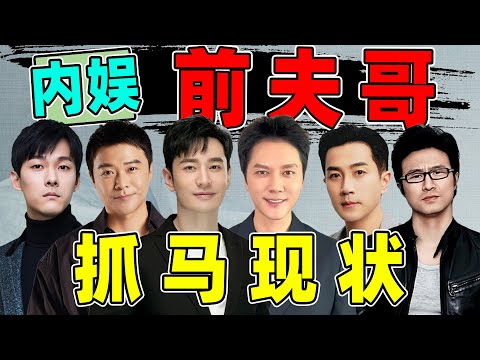 【内娱前夫哥现状审判】又分了?又谈了?彻底糊了?个个精彩