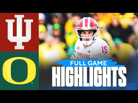 No. 7 Indiana Hoosiers vs No. 3 Oregon Ducks | Full Game Highlights