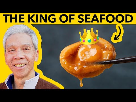 🤑 Making the most EXPENSIVE seafood dish (Abalone with Lettuce 鮑魚生菜)