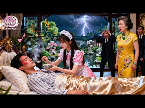 CEO Was Dying & Refused to Take Medicine,Until Poor Maid Sang to Him&Made Him Drink It—Heart Melted!