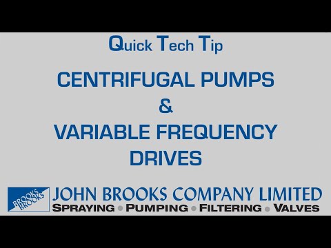 Centrifugal Pumps &amp; Variable Frequency Drives by John Brooks Company