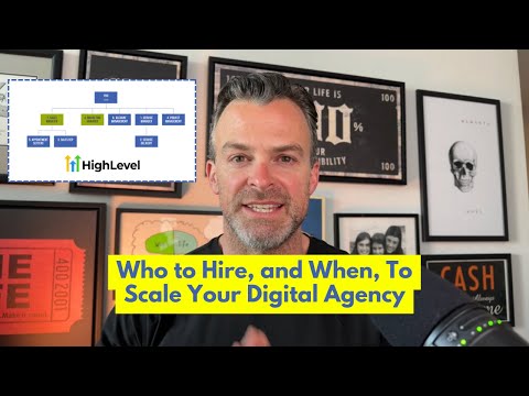 Digital Agencies: Who to Hire First and How to Structure Your Team for Growth #highlevelcrm