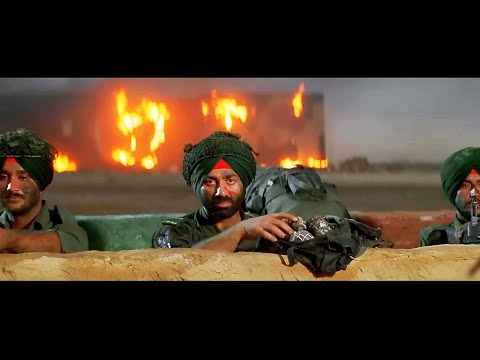 बॉर्डर आखिरी 30 मिनट : ज़बरदस्त अंतिम सीन | Border Climax | Sunny Deol |