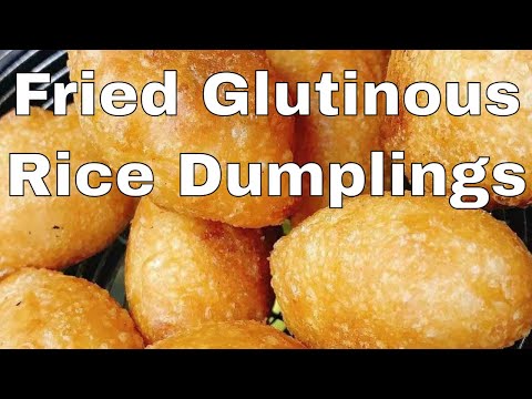 HAM SUI GOK (FRIED GLUTINOUS RICE DUMPLINGS 咸水角)