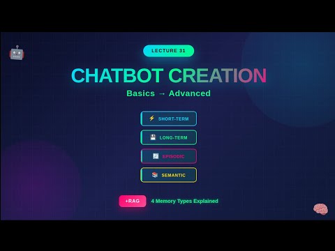 Lecture 31-Build AI Chatbot from Scratch: Complete Guide with Memory, Langchain 1.1