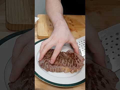 GRILLED RIBEYE STEAK WITH BOURSIN CHEESE SAUCE  #shorts