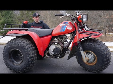 $600 Honda Big Red Sat 20 Years Untouched (AMAZING FIND)