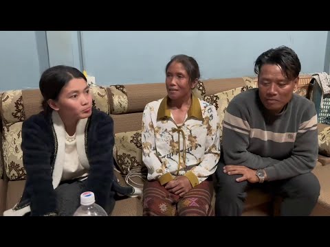 On the third day when the Chinese and old couples returned to Laos to visit their relatives  the La