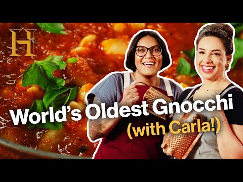Sohla Makes Medieval Gnocchi (with Carla Lalli Music!) | Ancient Recipes With Sohla | History