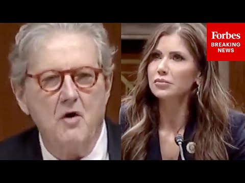 John Kennedy Asks Kristi Noem Point Blank: Are Dems 'Upset' Because 'You've Secured The Border'?