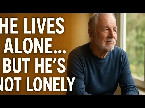He Lives Alone... But He’s Not Lonely | The Hidden Strength of Older Men