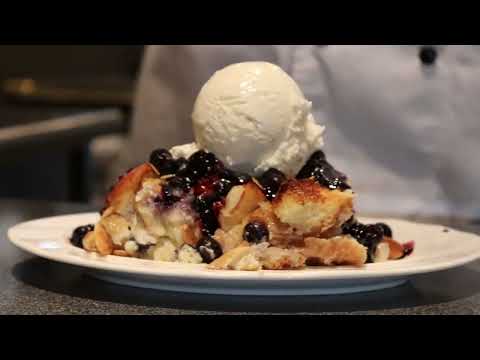 Blueberry Bread Pudding