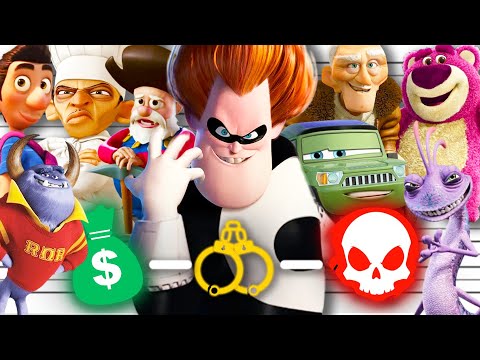 Ranking Every Pixar Villain: Least Guilty to Pure Evil