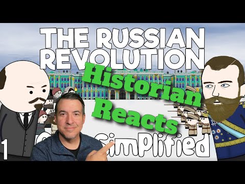 The Russian Revolution (Part 1) - Oversimplified // Historian Reaction